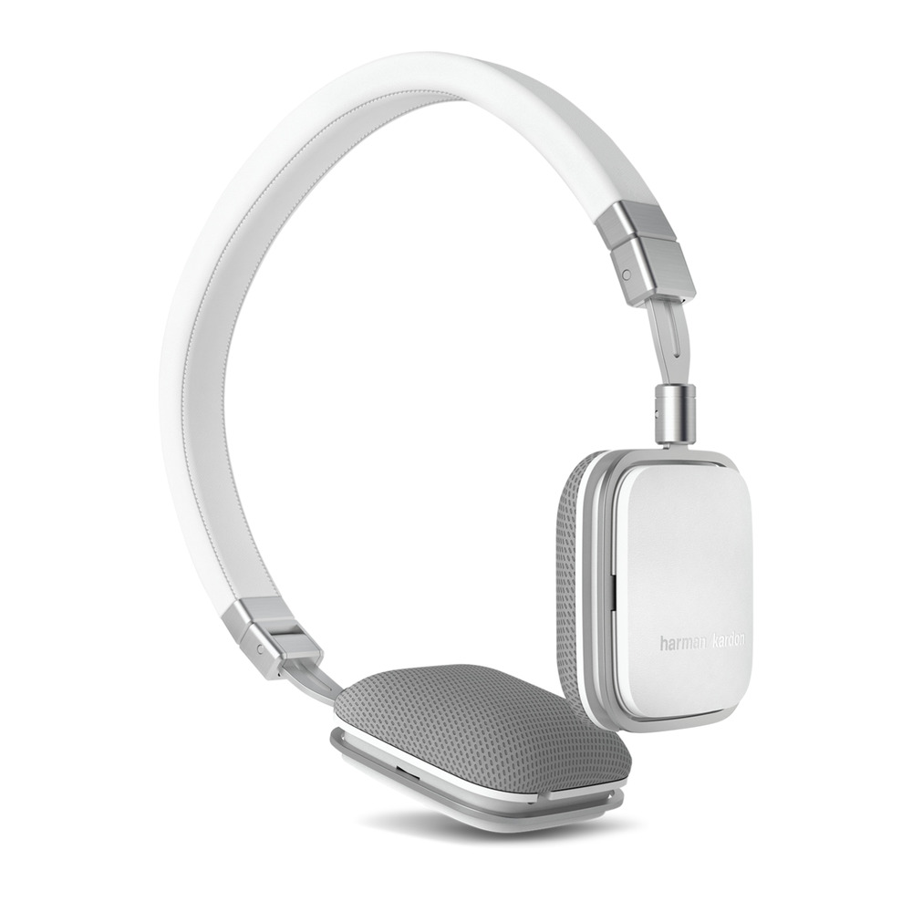 Harman Kardon SOHO Slim Foldable Mini Headphones White HKSOHOIWHT Sealed NIB